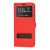 Чохол книжка для Samsung Galaxy A20/A30 Rock з двома вікнами червоний 1205552