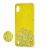 Чохол для Samsung Galaxy A10 (A105) блискітки + popsocket "лимонний" 1210266
