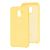 Чохол для Samsung Galaxy J6 2018 (J600) Silky жовтий 1212205