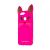 3D чохол для Huawei Y6 Prime 2018 кіт mini рожевий 1213326