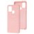 Чохол Samsung Galaxy A21s (A217) Silky Soft Touch світло-рожевий 1214552