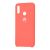 Чохол для Huawei P Smart 2019 Silky Soft Touch помаранчевий 1216950