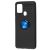 Чохол для Samsung Galaxy A21s (A217) Deen під магнітний тримач чорний/синій 1218258