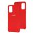 Чохол для Samsung Galaxy S20+ (G985) Silky Soft Touch "червоний" 1218643