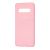 Чохол Samsung Galaxy S10+ (G975) Silicone cover рожевий 1218691
