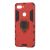 Чохол для Xiaomi Mi 8 Lite Transformer Ring удароміцний з кільцем червоний 1224889