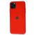 Чохол для iPhone 11 Pro Max New glass червоний 1224280