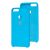Чохол для Huawei P Smart Silky Soft Touch світло-синій 1230553