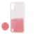 Чохол для Samsung Galaxy A01 (A015) Fashion блискітки + popsocket рожевий 1230459