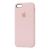 Чохол Silicone для iPhone 5 case pink sand 1233678