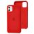 Чохол Silicone для iPhone 11 Premium case червоний 1235833