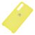 Чохол для Huawei P30 Silky Soft Touch "лимонний" 1235132