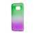 Силіконовий чохол для Samsung Galaxy S7 (G930) Tricolor Mix фіолетово-зелений 1252645