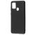 Чохол для Samsung Galaxy A21s (A217) Black матовий чорний 1255654