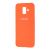 Чохол для Samsung Galaxy A6 2018 (A600) Silicone cover помаранчевий 1259037