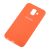 Чохол для Samsung Galaxy A6 2018 (A600) Silicone cover помаранчевий 1259036