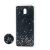 Чохол для Xiaomi Redmi 8A Acrylic блискітки + popsocket чорний 1260447
