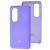 Чохол Silicone для Xiaomi Mi Note 10 Lite Premium purple 1266794