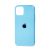 Чохол New glass для iPhone 11 Pro блакитний 1268598