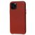 Чохол для iPhone 11 Pro Leather case (Leather) червоний 1271098