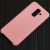 Чохол для Samsung Galaxy A6+ 2018 (A605) Silicone світло-рожевий 128682