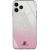 Чохол для iPhone 11 Pro Swaro glass сріблясто-рожевий 1281447