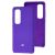 Чохол Silicone для Xiaomi Mi Note 10 Lite Premium фіолетовий 1282058