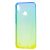 Чохол для Huawei P Smart Plus Gradient Design жовто-зелений 1287250