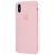 Чохол silicone case для iPhone Xs Max pink 1288848