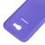 Чохол для Samsung Galaxy A7 2017 (A720) Silky Soft Touch фіолетовий 130746