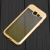 Чохол для Samsung Galaxy A5 2017 (A520) силіконовий з окантовкою золотистий градієнт 131471