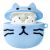 Чохол для AirPods Pretty cats блакитний 1325673