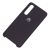 Чохол для Huawei P30 Silky Soft Touch "чорний" 1327081
