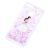 Чохол для Huawei P Smart Блискучі вода світло-рожевий "дівчина в білій сукні" 1337673