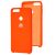 Чохол для Huawei P Smart Silky Soft Touch помаранчевий 1342739