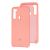 Чохол для Xiaomi Redmi Note 8T Silky Soft Touch світло-рожевий 1342236