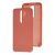 Чохол для Xiaomi Redmi Note 8 Pro Silky Soft Touch "пудра" 1346126