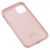 Чохол для iPhone 11 Alcantara 360 рожевий пісок 1360641