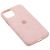 Чохол для iPhone 11 Pro Alcantara 360 рожевий пісок 1360751