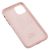 Чохол для iPhone 11 Pro Alcantara 360 рожевий пісок 1360752