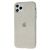 Чохол для iPhone 11 Pro Max Alcantara 360 світло-сірий 1360823