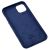 Чохол для iPhone 11 Pro Max Alcantara 360 темно-синій 1360842
