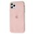 Чохол для iPhone 11 Pro Max Alcantara 360 рожевий пісок 1360820