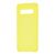 Чохол для Samsung Galaxy S10 (G973) Silky Soft Touch лимонний 1364560