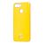 Чохол для Xiaomi Redmi 6 Silicone case (TPU) жовтий 1374731
