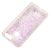 Чохол для Xiaomi Redmi 6 Блискучі вода світло-рожевий "квіти" 1374863