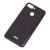 Чохол для Xiaomi Redmi 6 Leather + блискітки чорний 1374365