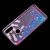 Чохол для Xiaomi Redmi 7 Блискучі вода рожево-синій "ананаси" 1376211