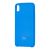 Чохол для Xiaomi Redmi 7A Silky Soft Touch "світло-синій" 1376839