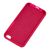 Чохол для Xiaomi Redmi Go Silicone Full рожево-червоний 1378413